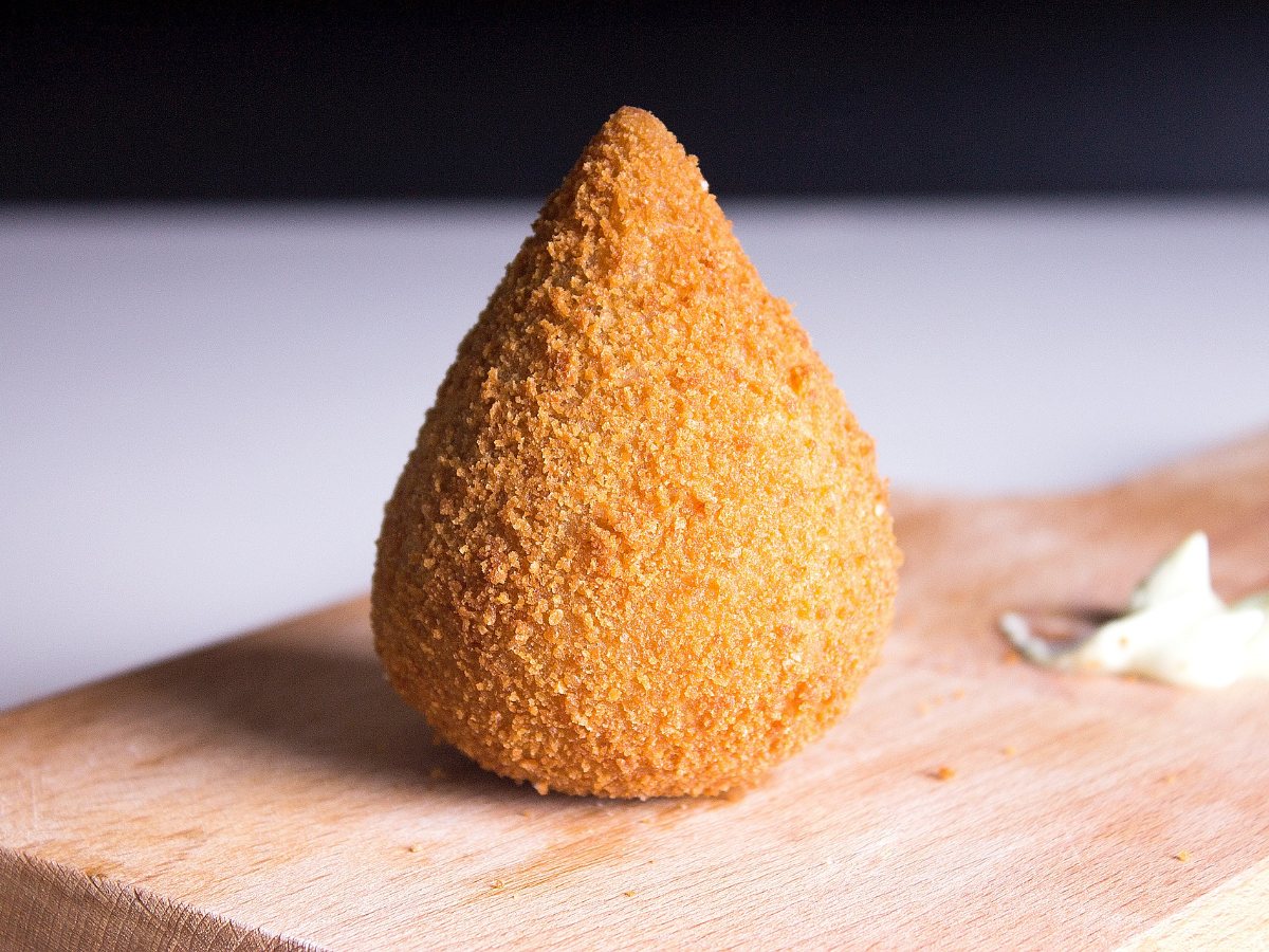 Coxinha de Carne e de Frango